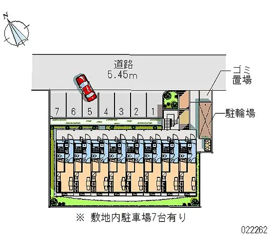 ★手数料０円★堺市堺区出島町　月極駐車場（LP）